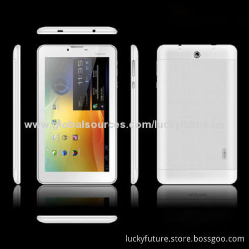 7" MT8312 Android 4.2 Dual-core Tablet PC with 512MB RAM/4GB ROM/Wi-Fi/BT/3G/2G/GPS/2-camera/2200mAh
